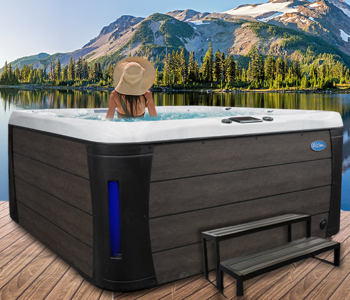 Calspas hot tub being used in a family setting - hot tubs spas for sale Millvale