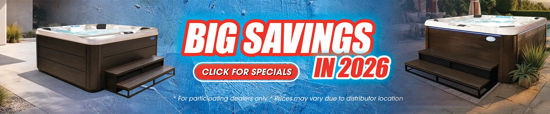 Calspas hot tub being used in a family setting - Millvale