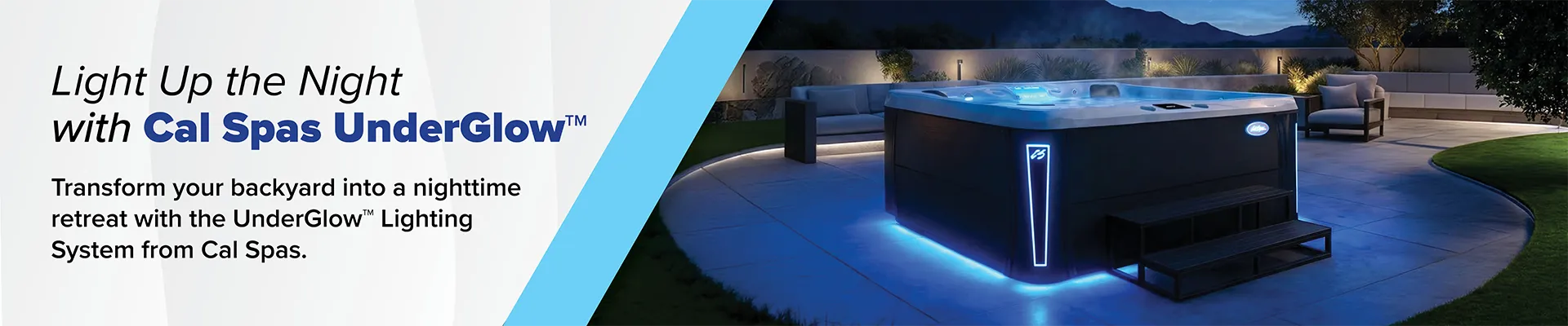 Calspas hot tub being used in a family setting - Millvale